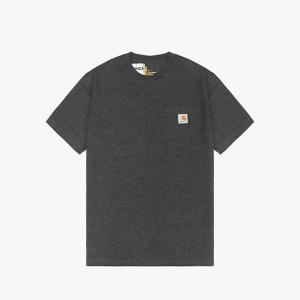 (K87) 워크 포켓 반팔티 CARBON HEATHER (CRH)